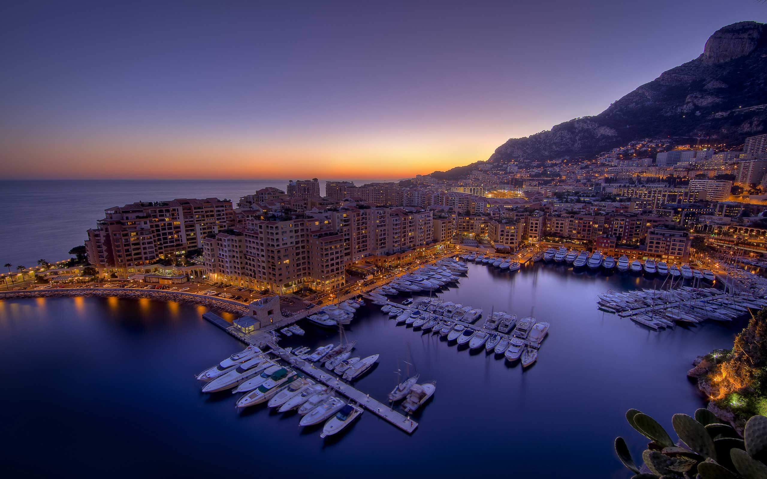 Image panoramique de Monaco